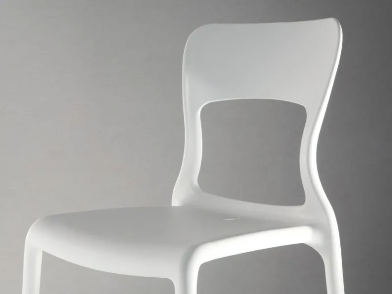 Sedia Twist in polipropilene di Scavolini