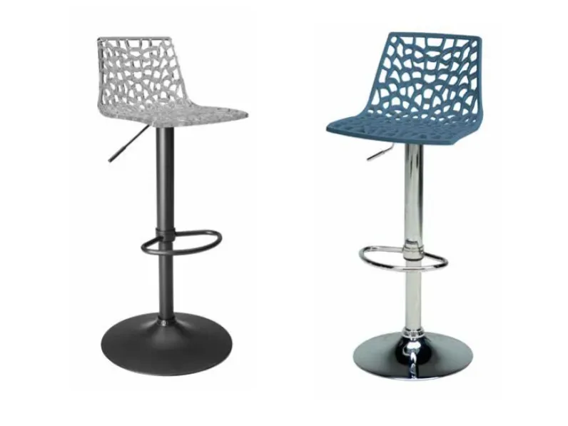 Sgabello Scossicci in policarbonato di Eurosedia