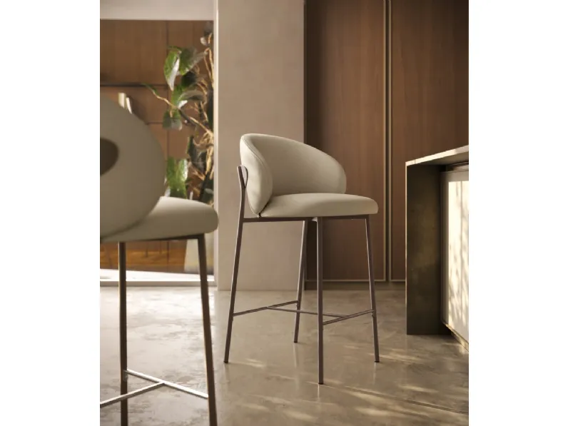 Sgabello imbottito Calla di Scavolini