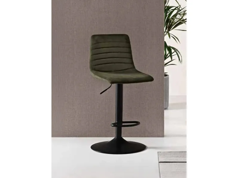 Sgabello Canneto in tessuto di Capodarte