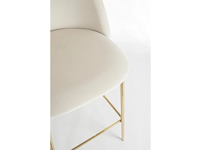 Sgabello in tessuto Carry di Bizzotto