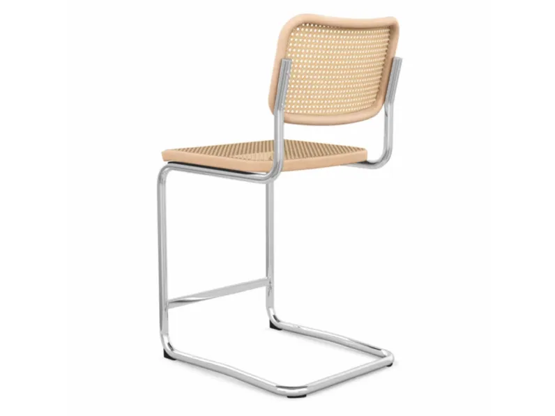 Sgabello Cosmo in paglia di Vienna di Sigerico