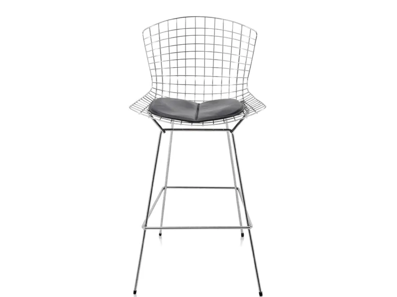 Sgabello Dinamismo in tondino di acciaio di Sigerico