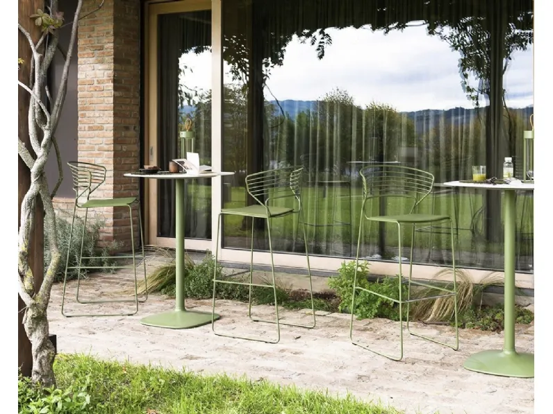 Sgabello Koki Wire di Desalto