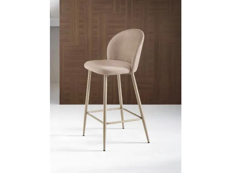 Sgabello Meggie in tessuto di Capodarte