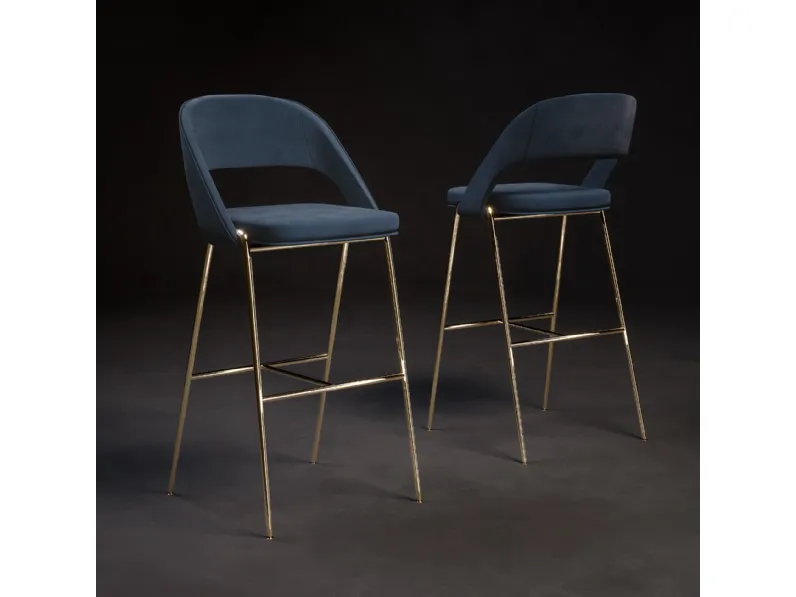 Sgabello in tessuto Rainbow SGF di Ambiance Italia