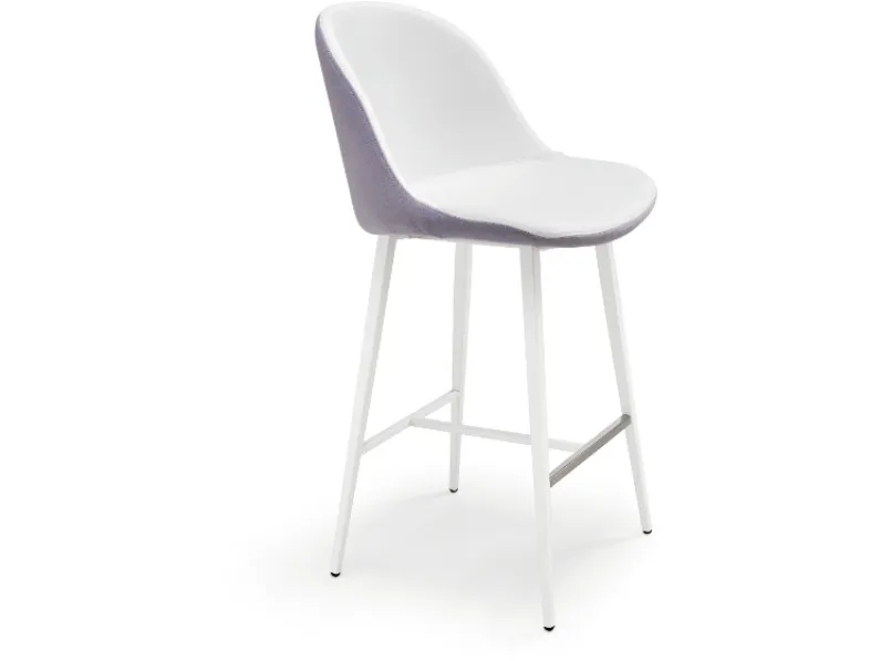 Sgabello Sonny in pelle di Midj