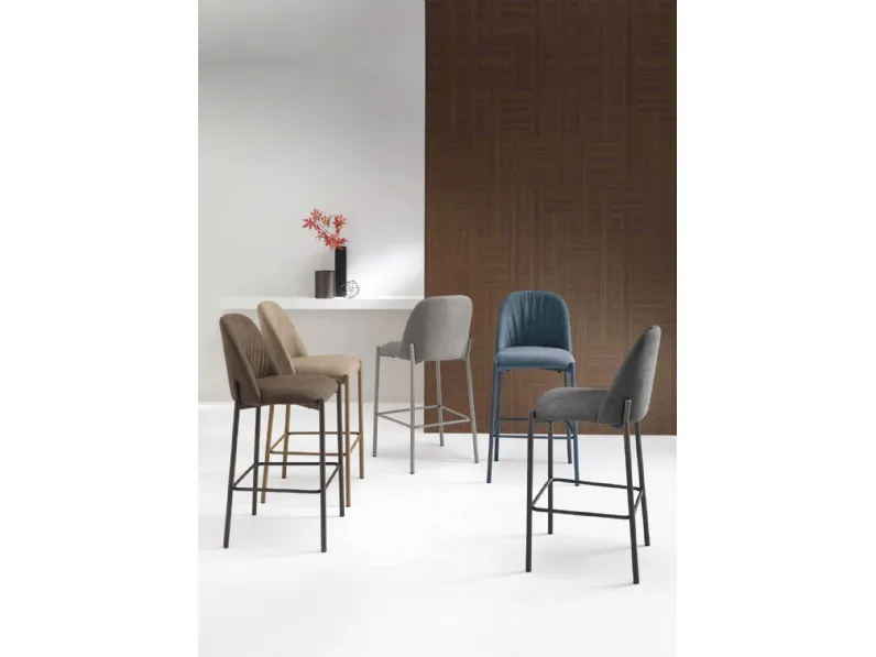 Sgabello Viva in tessuto di Capodarte