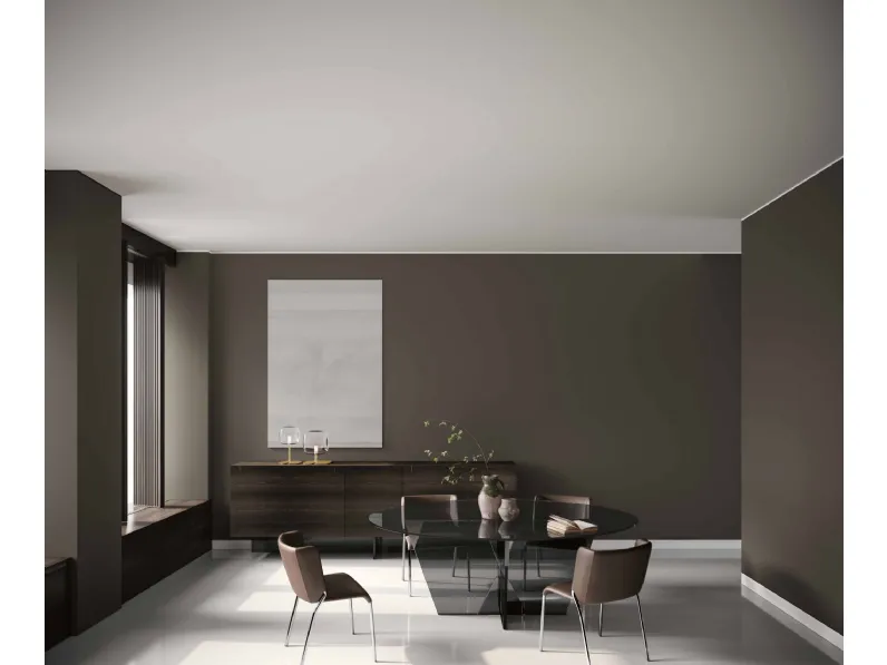 Sedia in ecopelle She di Tonelli