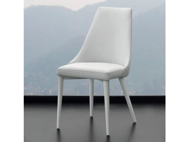 Sedia in ecopelle Sinfonia di La Seggiola