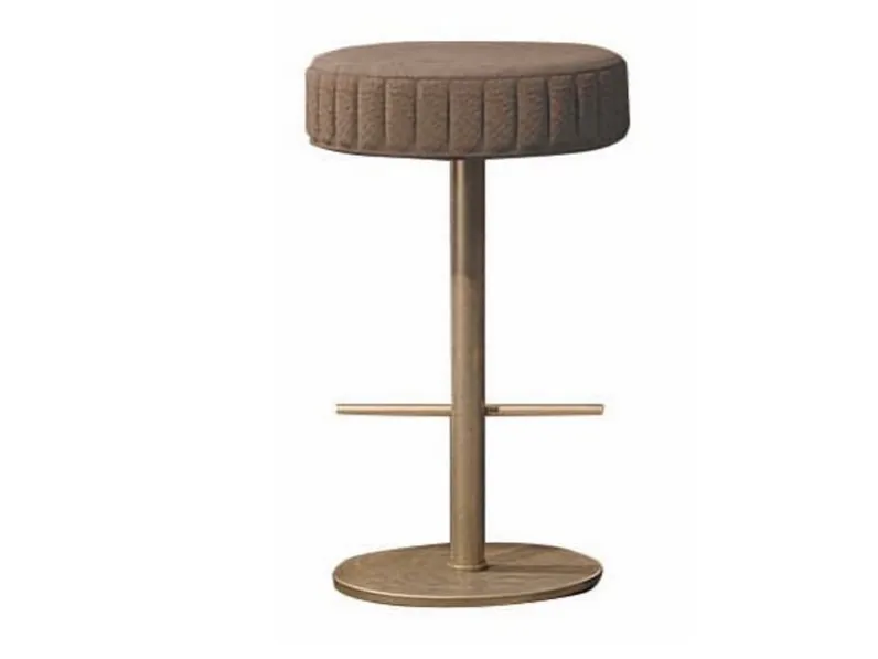 Sgabello Sirio in pelle di Daytona Home