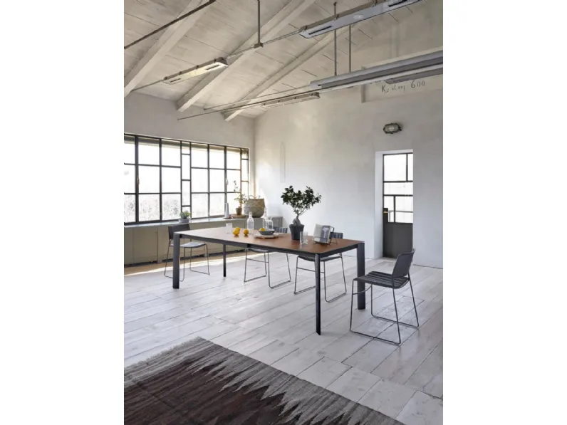 Sedia impilabile Slim S M TS di Midj