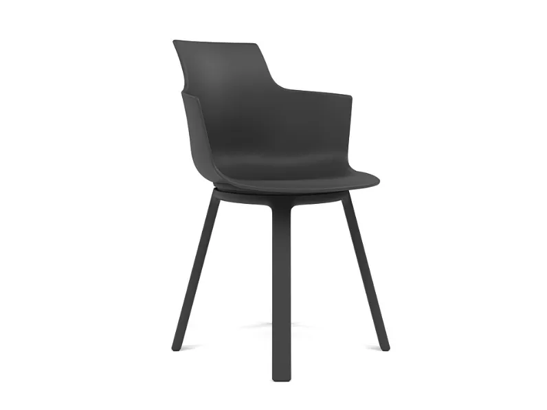 Sedia con base girevole Social Turn di Varier