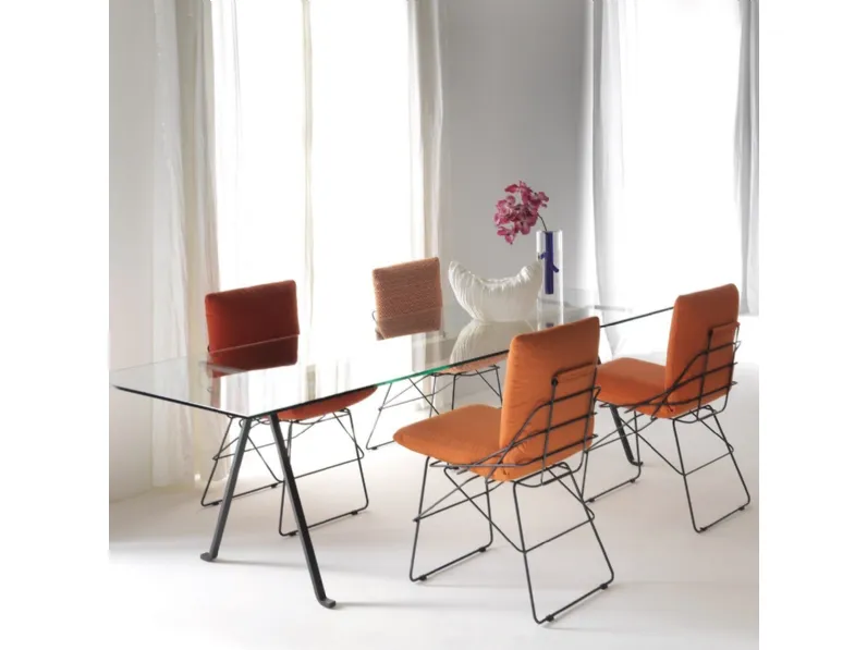 Sedia Sof Sof in tessuto di Driade