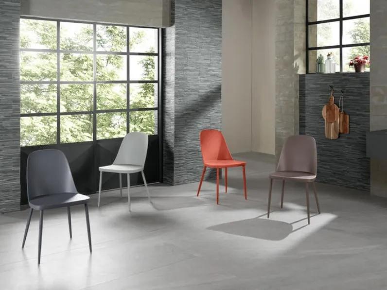 Sedia Tamara in polipropilene di Stones