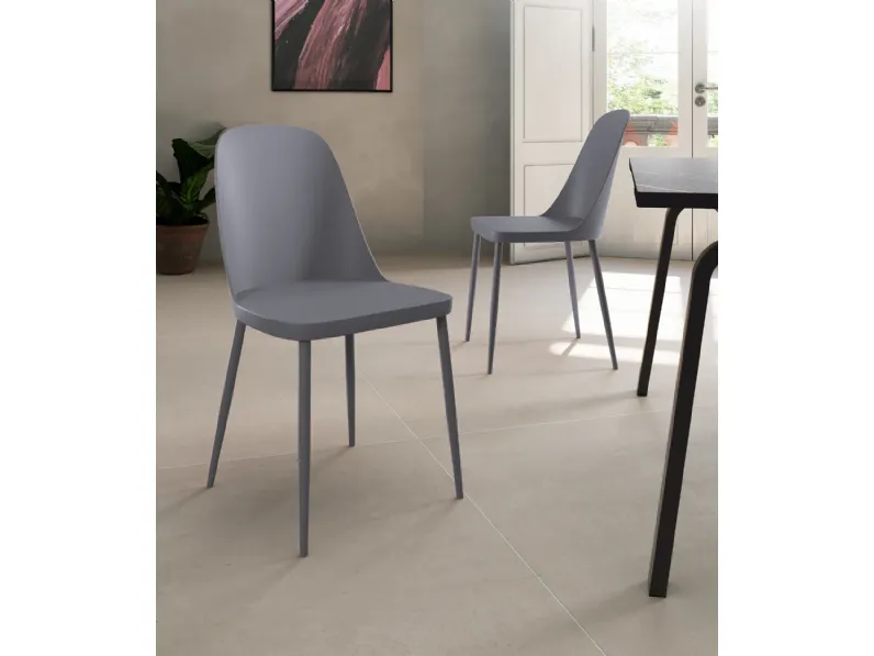 Sedia Tamara in polipropilene di Stones