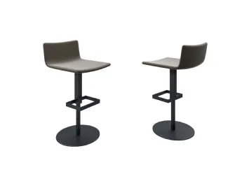 Lo sgabello Taxi Atelier di Zamagna unisce design moderno e comfort.