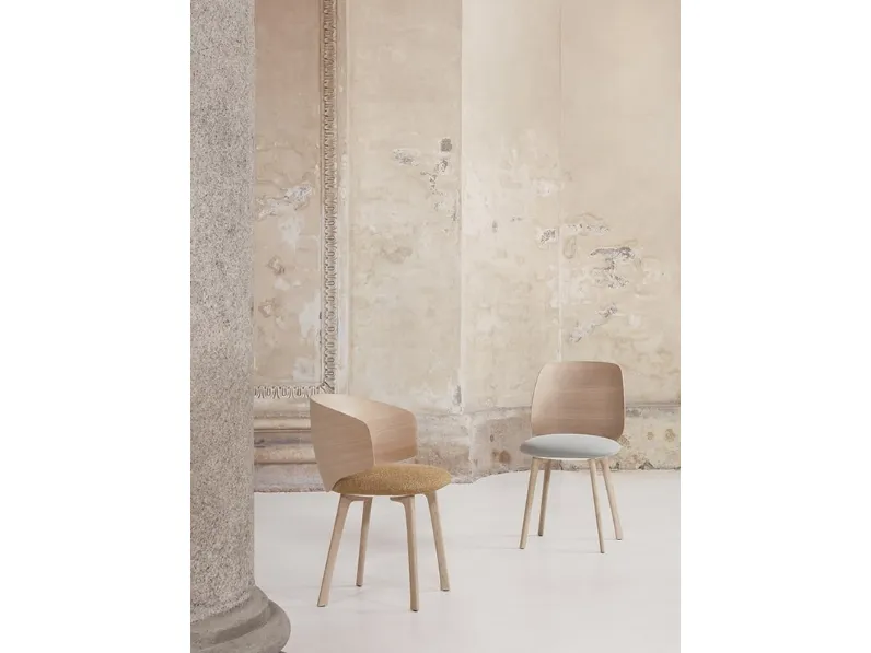 Sedia Universal Collection Wood di MDF Italia