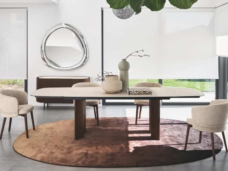 Sedia imbottita Vanilla di Calligaris