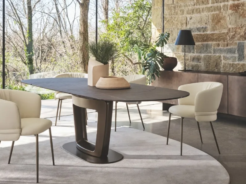 Sedia imbottita Vanilla di Calligaris