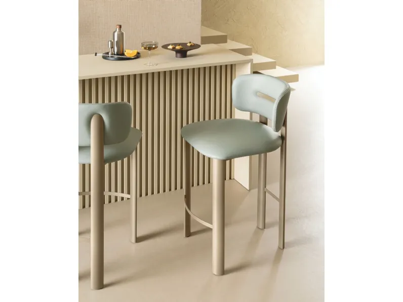 Sgabello Velvet di Riflessi