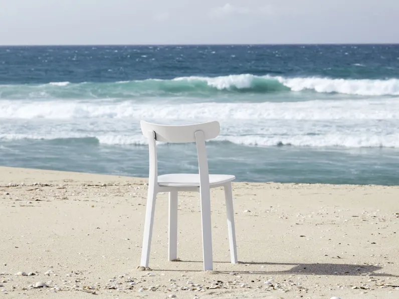 Sedia in polipropilene APC di Vitra