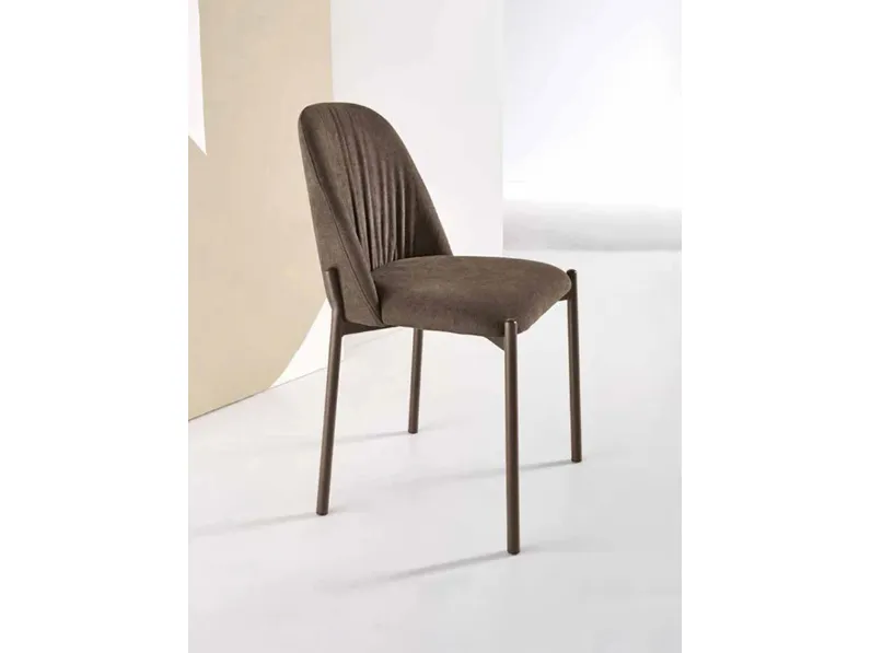 Sedia Viva in tessuto imbottito di Capodarte