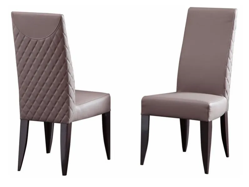 Sedia Vivien in pelle di Daytona Home