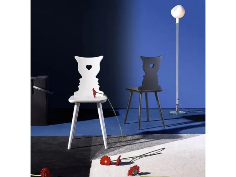 Sedia in massello di frassino We di Driade