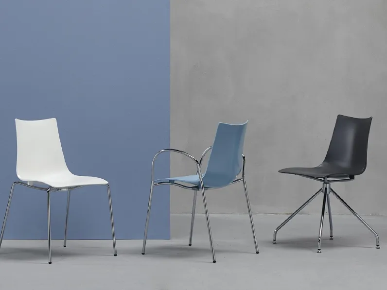 Sedia Zebra Tecnopolimero di Scab Design