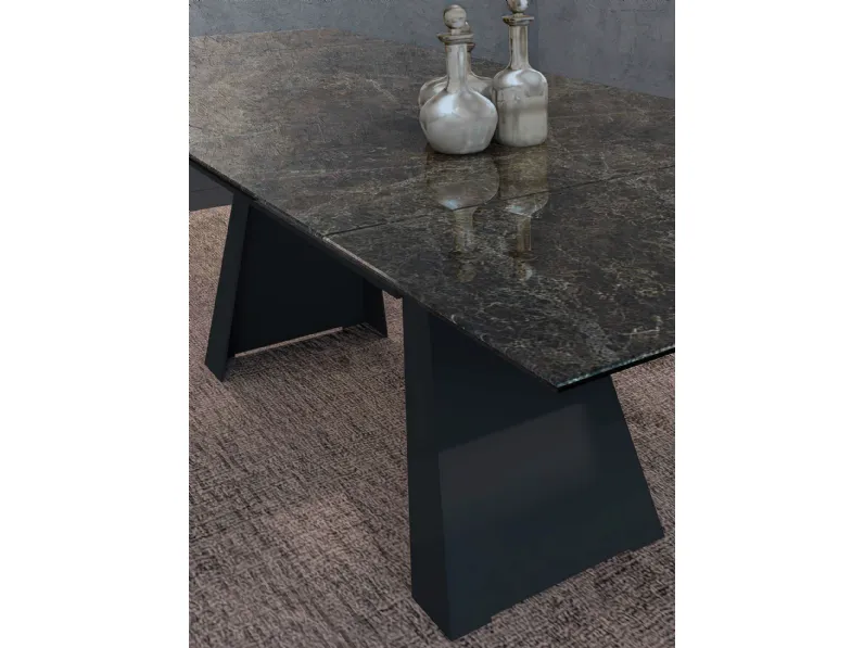 Tavolo in vetroceramica Akita G160 di Abitare Interior