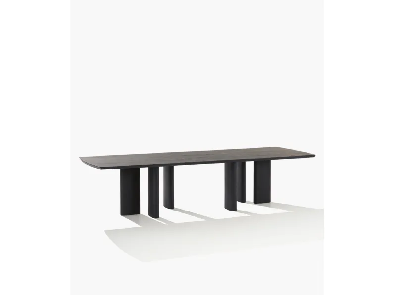 Tavolo Adrien in Olmo Nero di Poliform