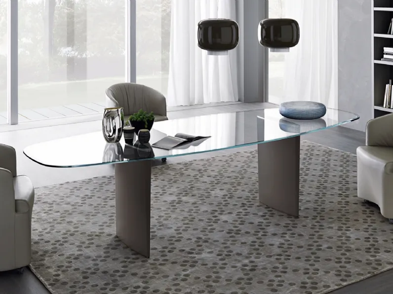 Tavolo semiovale Ala Misuraemme