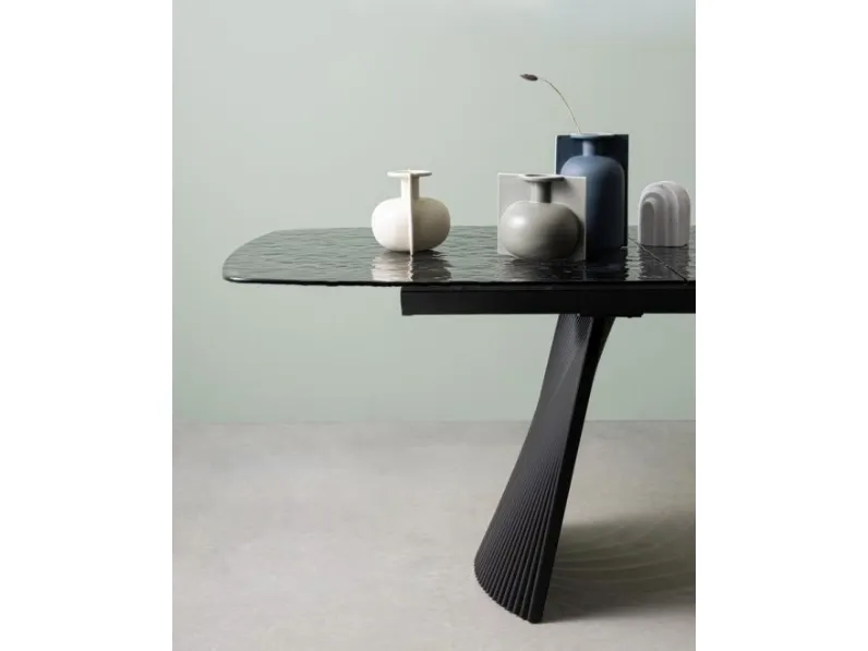 Tavolo allungabile Oliver Vetro di Bizzotto