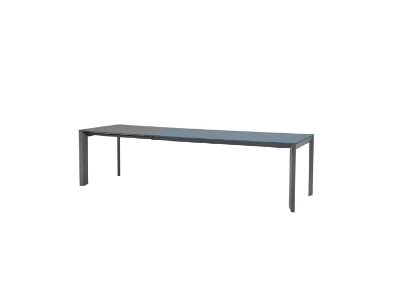 Tavolo allungabile Apollo con top in vetro di Midj