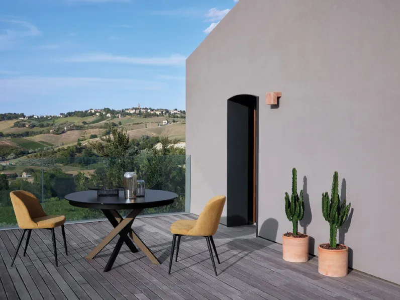 Tavolo rotondo allungabile Apollo T30 di Friulsedie