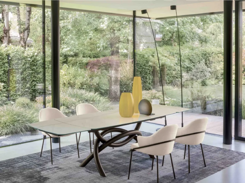 Tavolo allungabile Arco in ceramica di Compar Italia