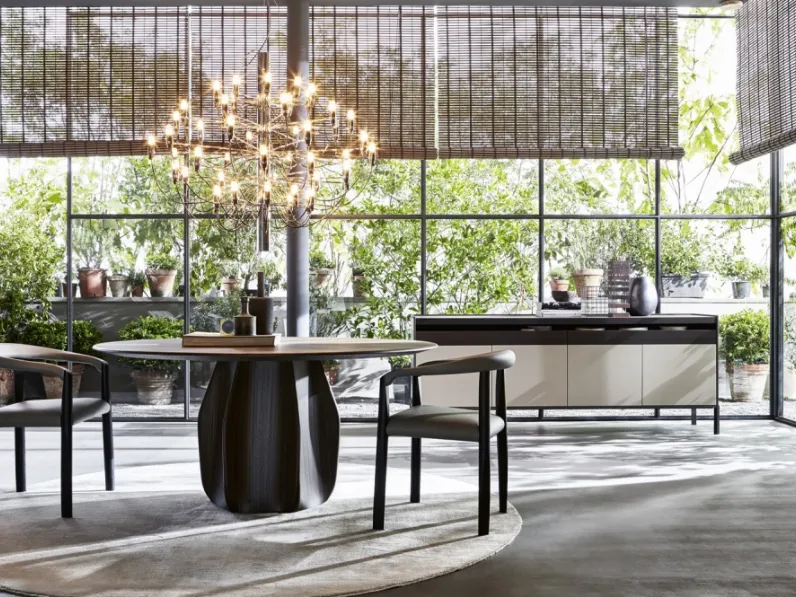 Tavolo rotondo Asterias di Molteni & C