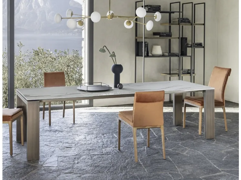 Tavolo allungabile Atlantis di Riflessi