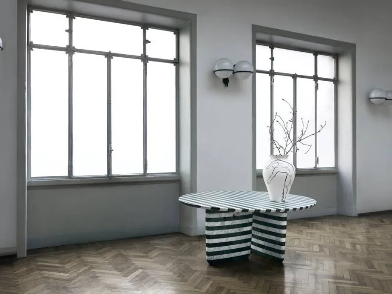 Tavolo Tobi-Ishi marmo rigato di B&B Italia