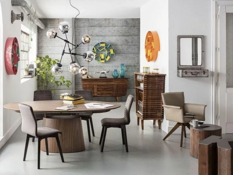 Tavolo allungabile Benvenuto Noce di Kare Design