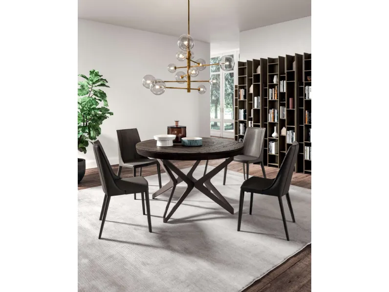 Tavolo rotondo allungabile Big Round di Ozzio