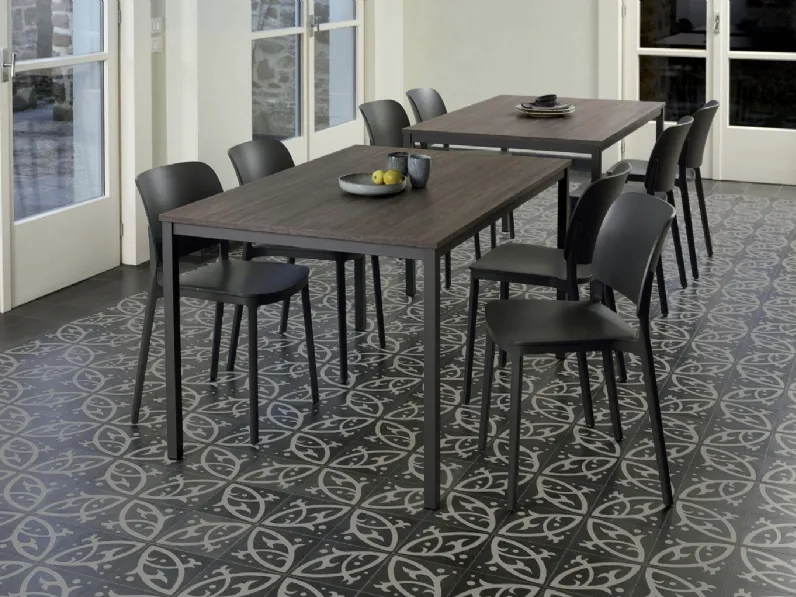 Tavolo quadrato Bios di Ingenia