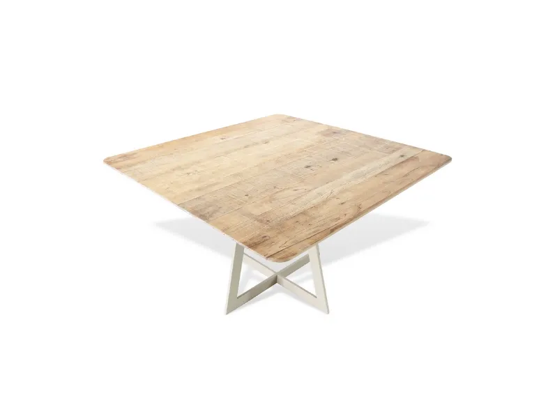 Tavolo Biscotto Quadrato di Re-wood