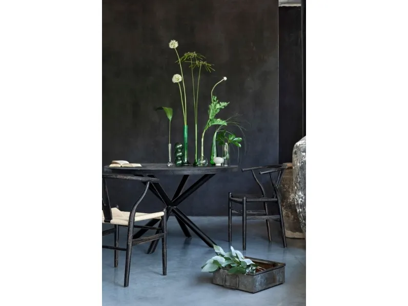 Tavolo rotondo in legno Hastings di Bizzotto