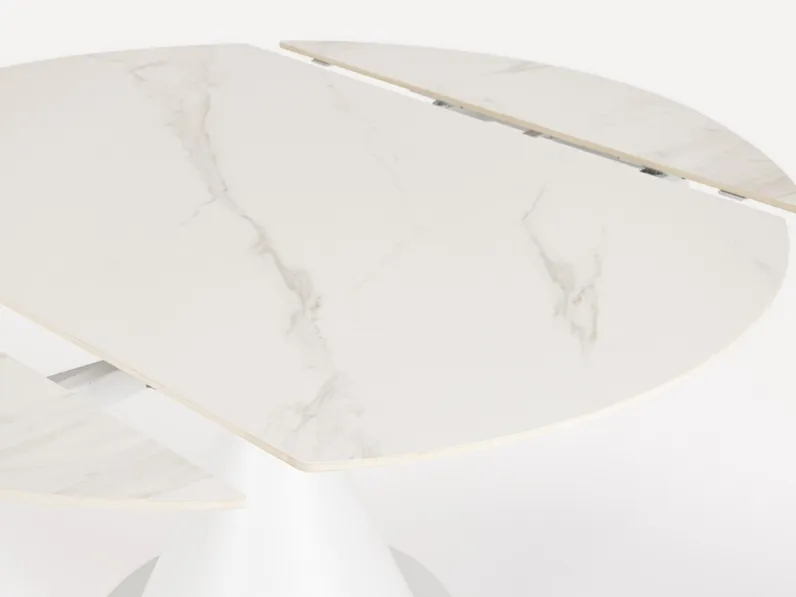 Tavolo rotondo allungabile Jonni di Bizzotto