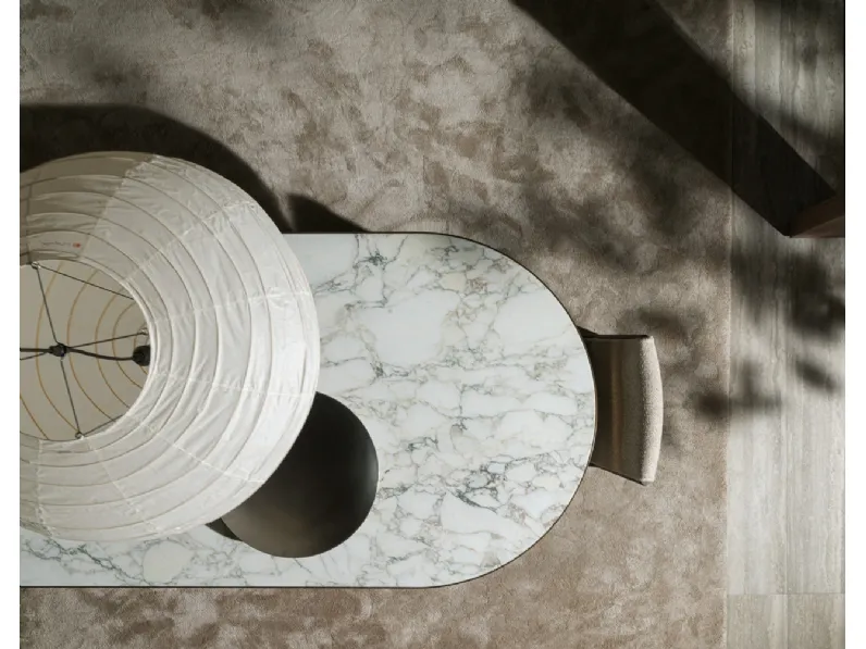 Tavolo Blevio con top in Marmo di Molteni & C