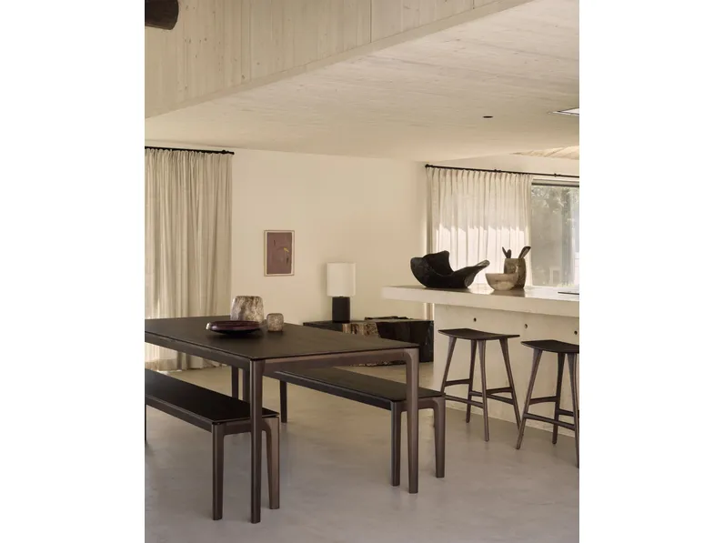 Tavolo in teak marrone Bok di Ethnicraft
