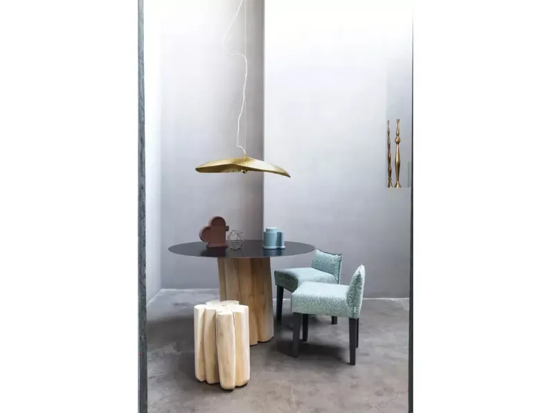 Tavolo Brick 36 in lamiera di ferro di Gervasoni