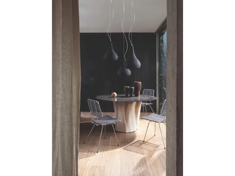 Tavolo rotondo Brick 38 di Gervasoni